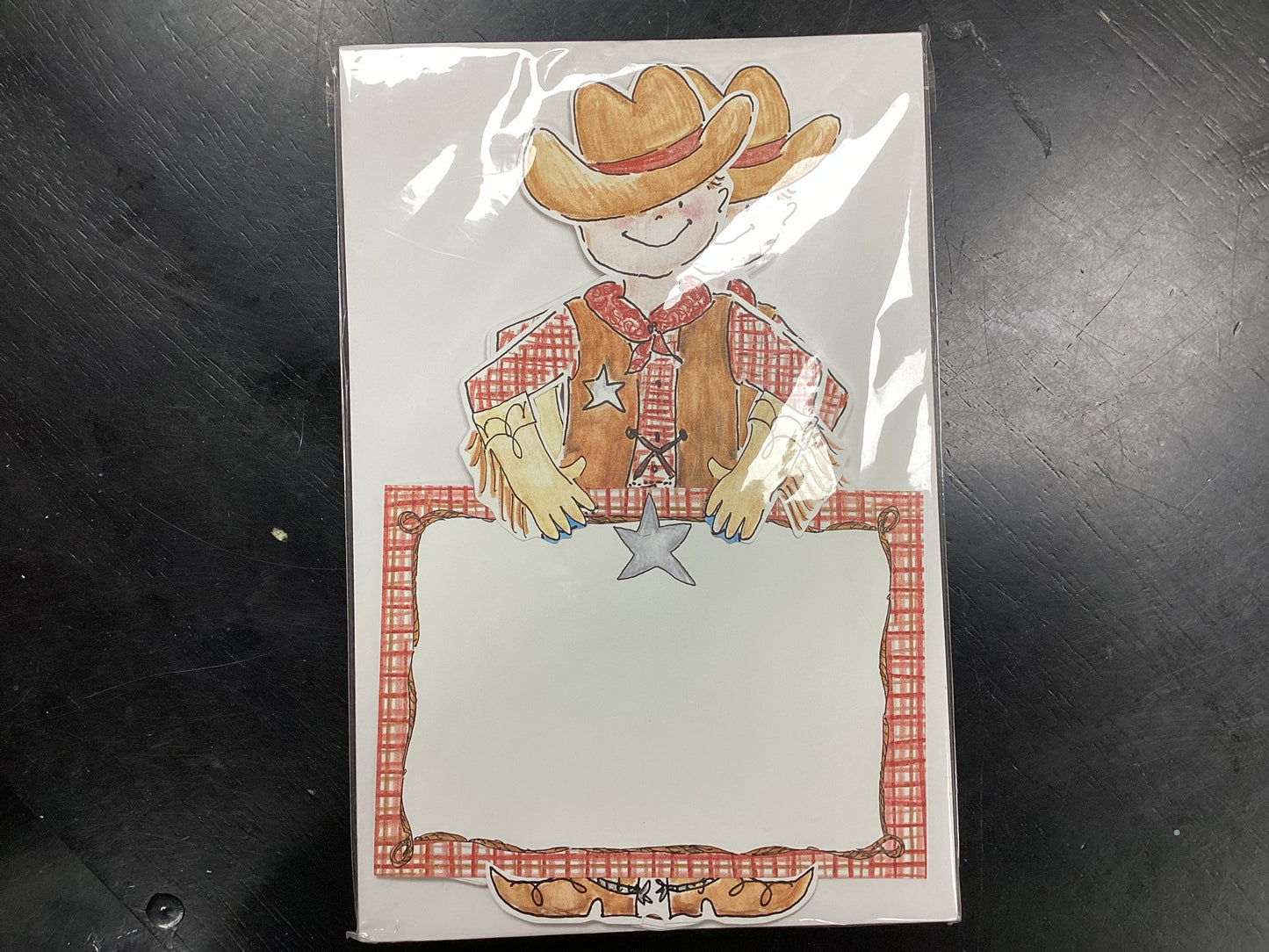 Lil' Buckaroo invitations pack of 10