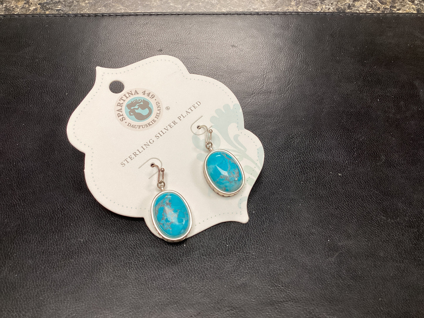 Naia silver turquoise earrings