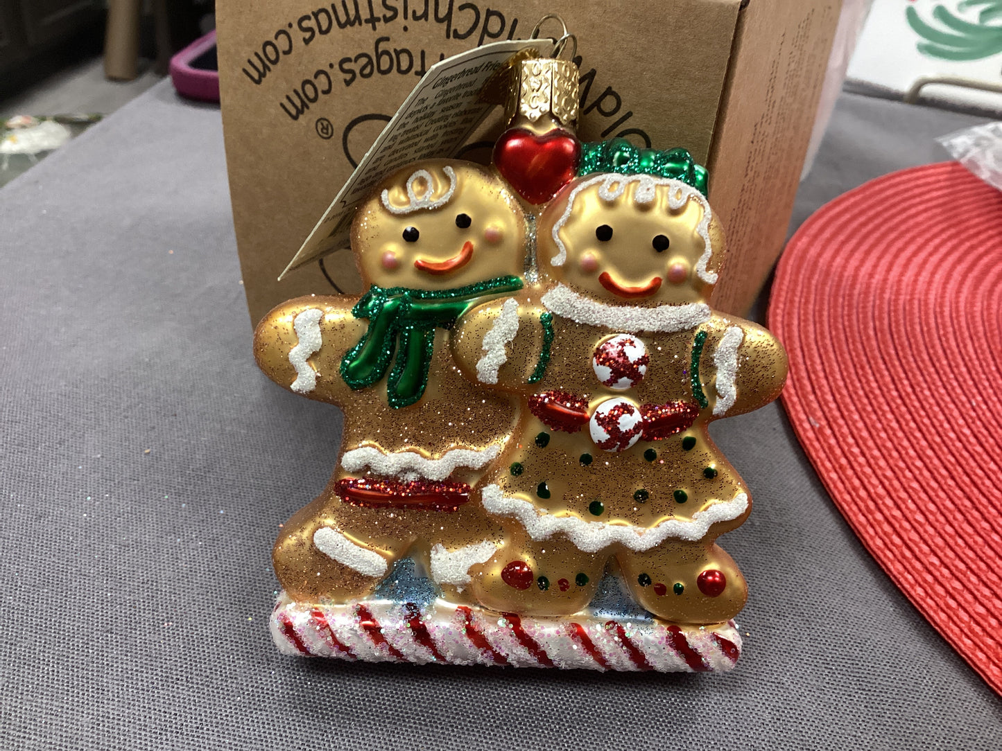 Gingerbread Friends ornament