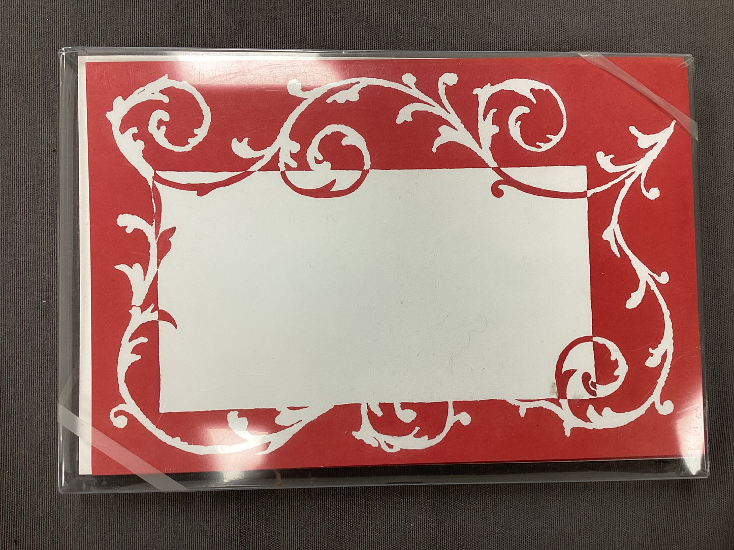 Vine Scarlet invitations