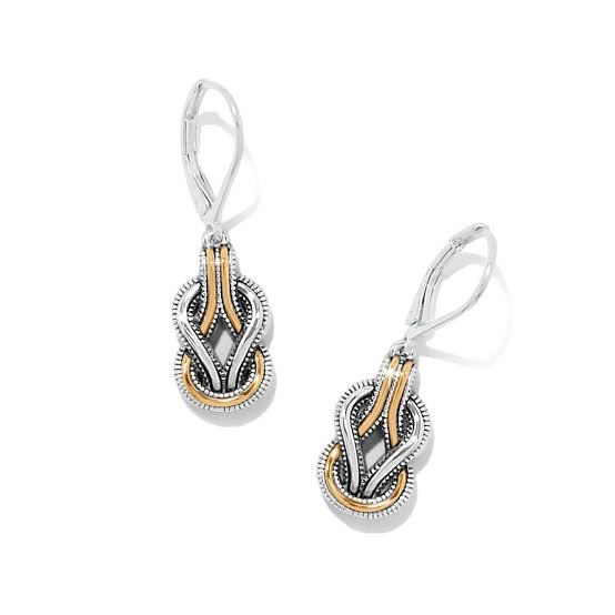 Interlock Harmony Leverback Earrings