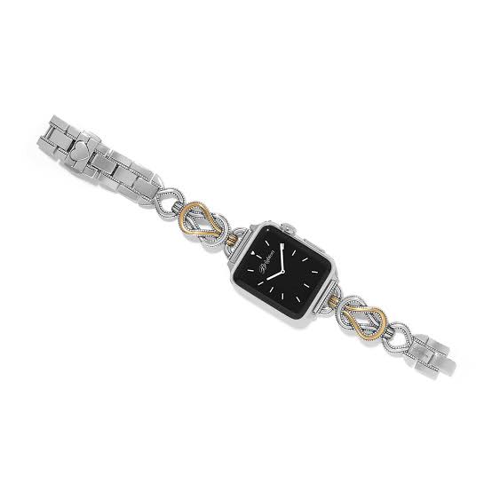 Interlok Harmony two tone watch band