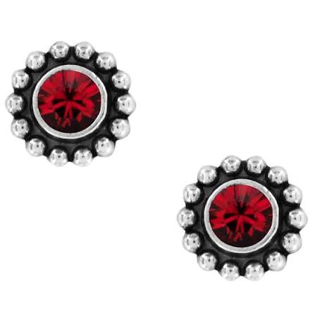 Twinkle Garnet January earrings