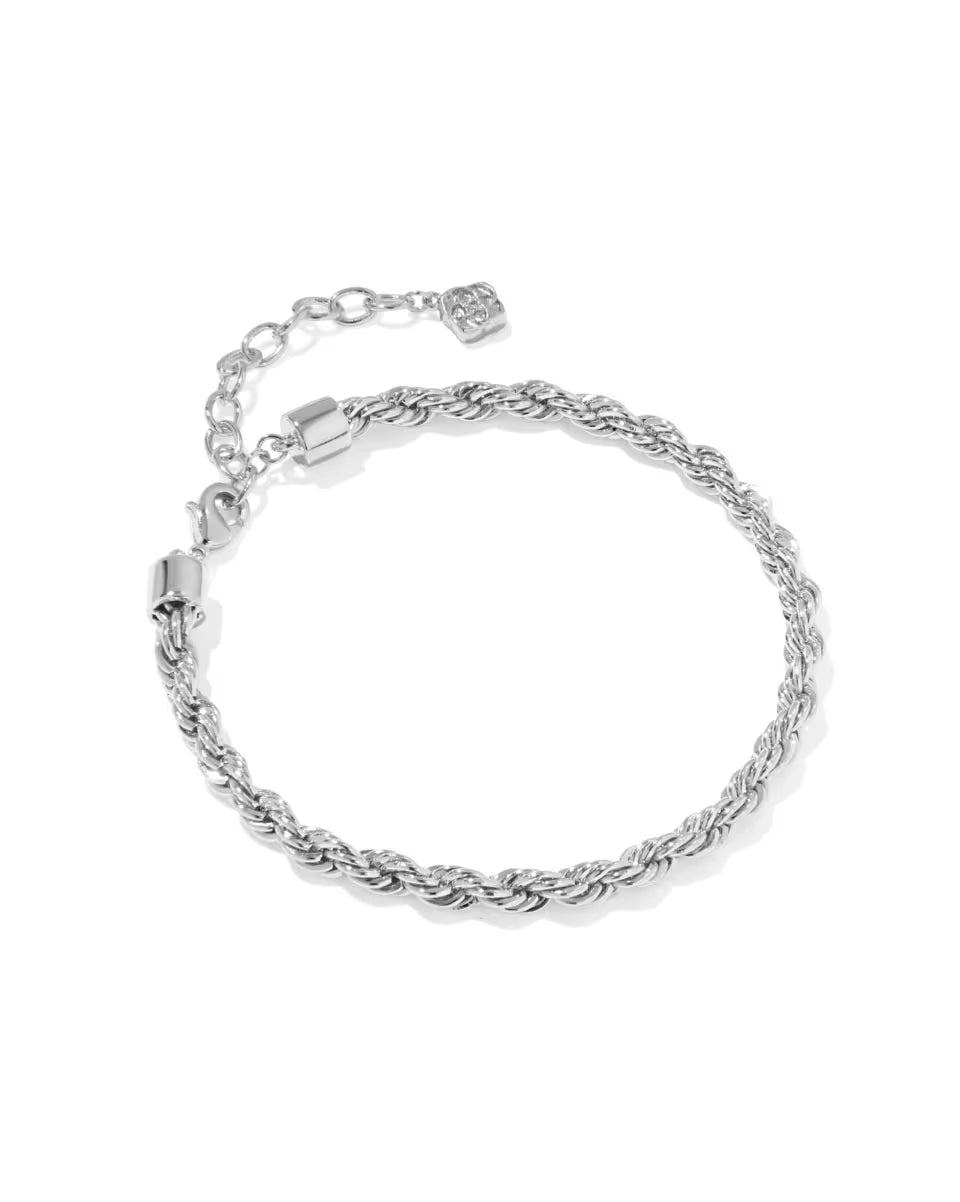 Isabelle Silver Chain Bracelet