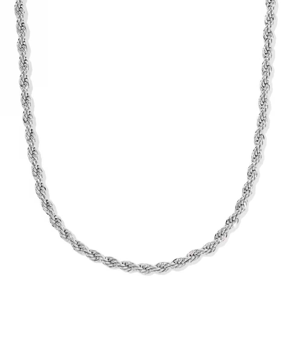 Isabelle Silver Chain Necklace