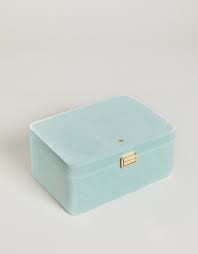 Medium Desktop Jewelry Case Sea Foam