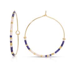 Joshua 1:9 Standard Hoop Earrings