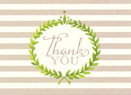 Laurel Gray thank you cards