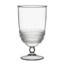 Le Panier acrylic goblet clear