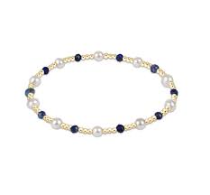 Pearl Sincerity 4mm Bead Bracelet Onyx