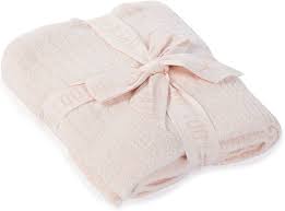Cozy Chic ribbed blanket pink