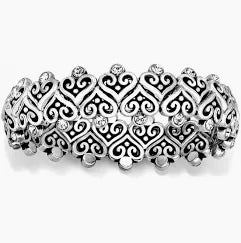 Alcazar Heart Stretch Bracelet