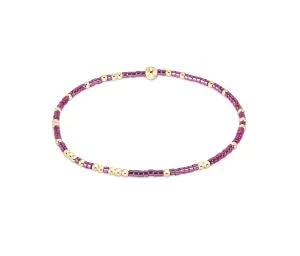 Hope Unwritten Bracelet Pink Metallic