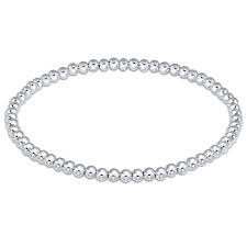 Classic Sterling 3mm Bead Bracelet