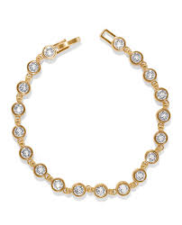 Twinkle mod gold crystal bracelet