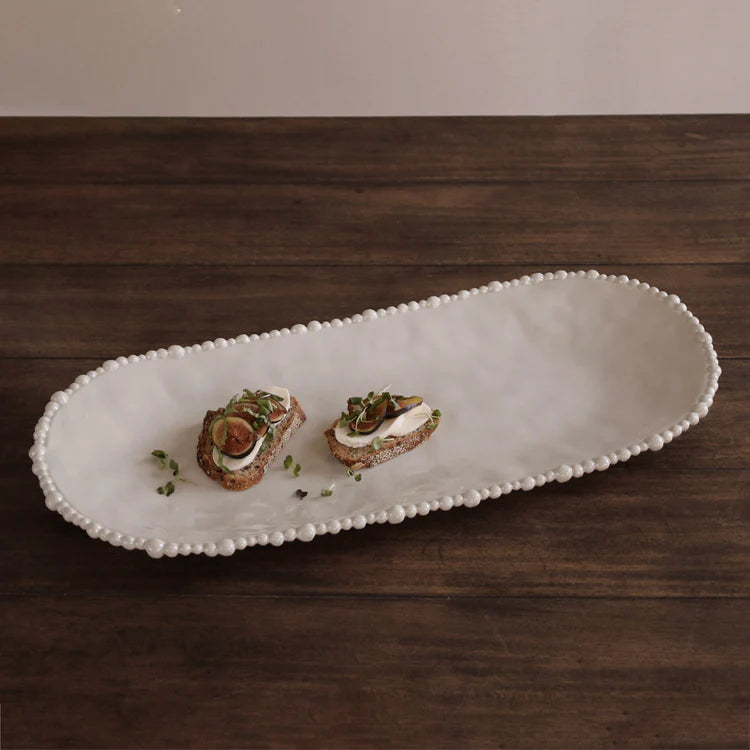 Vida Alegria Sand Oval Platter