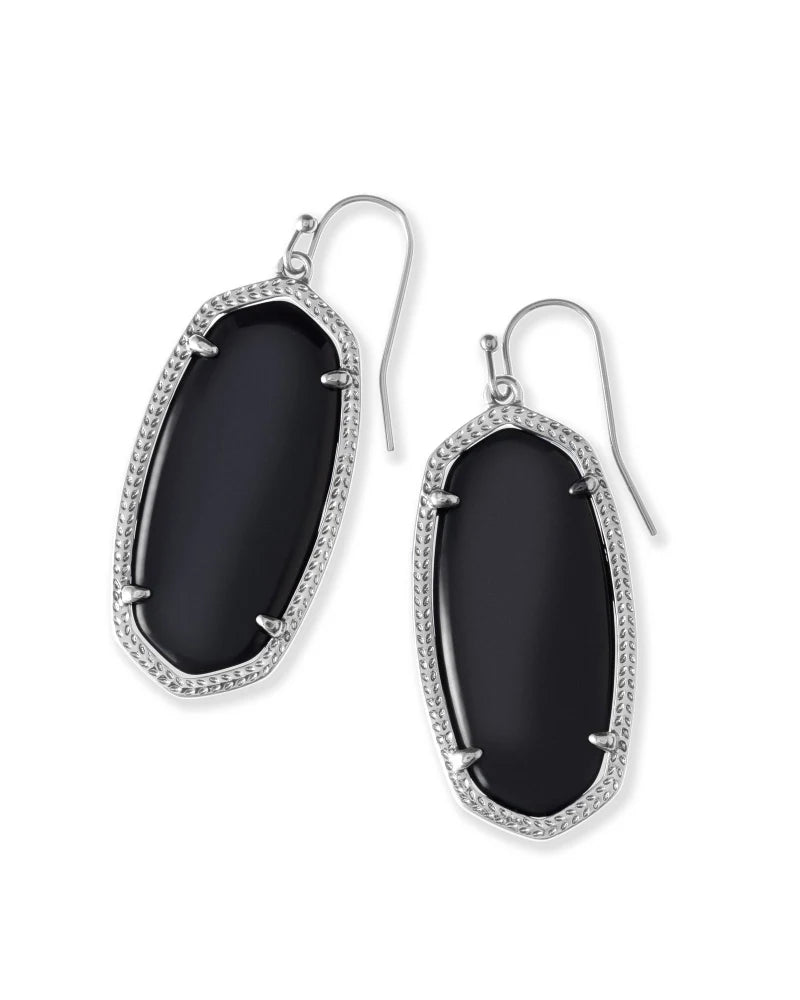 Dani rhod black earrings