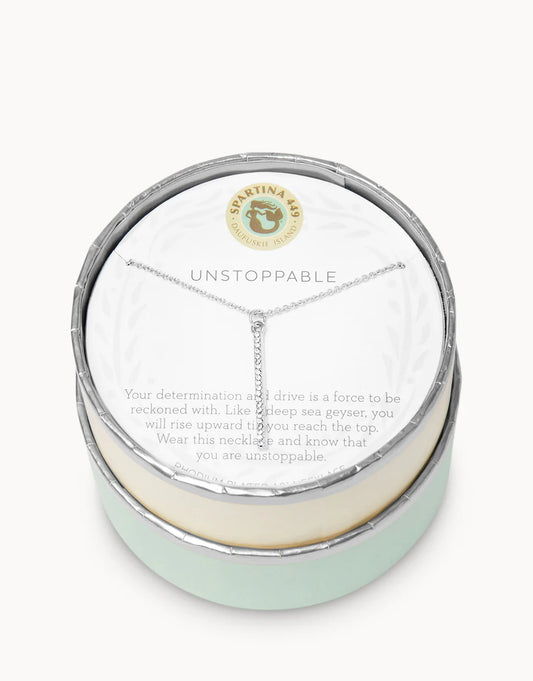 Unstoppable silver SLV necklace