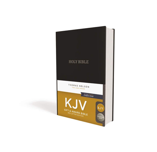 Gift & Award bible KJV Black Comfort Print