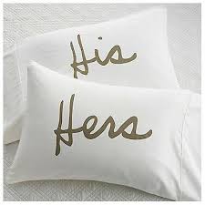 His/Hers pillows