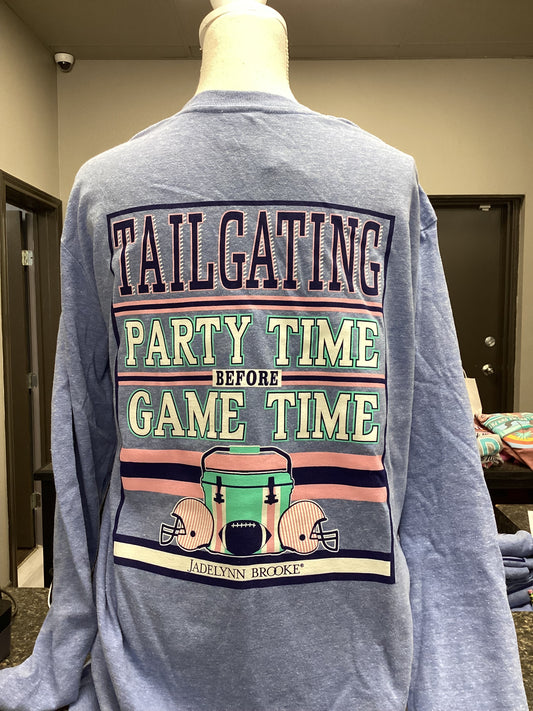 Long Sleeve - Tailgate Party Time - Large