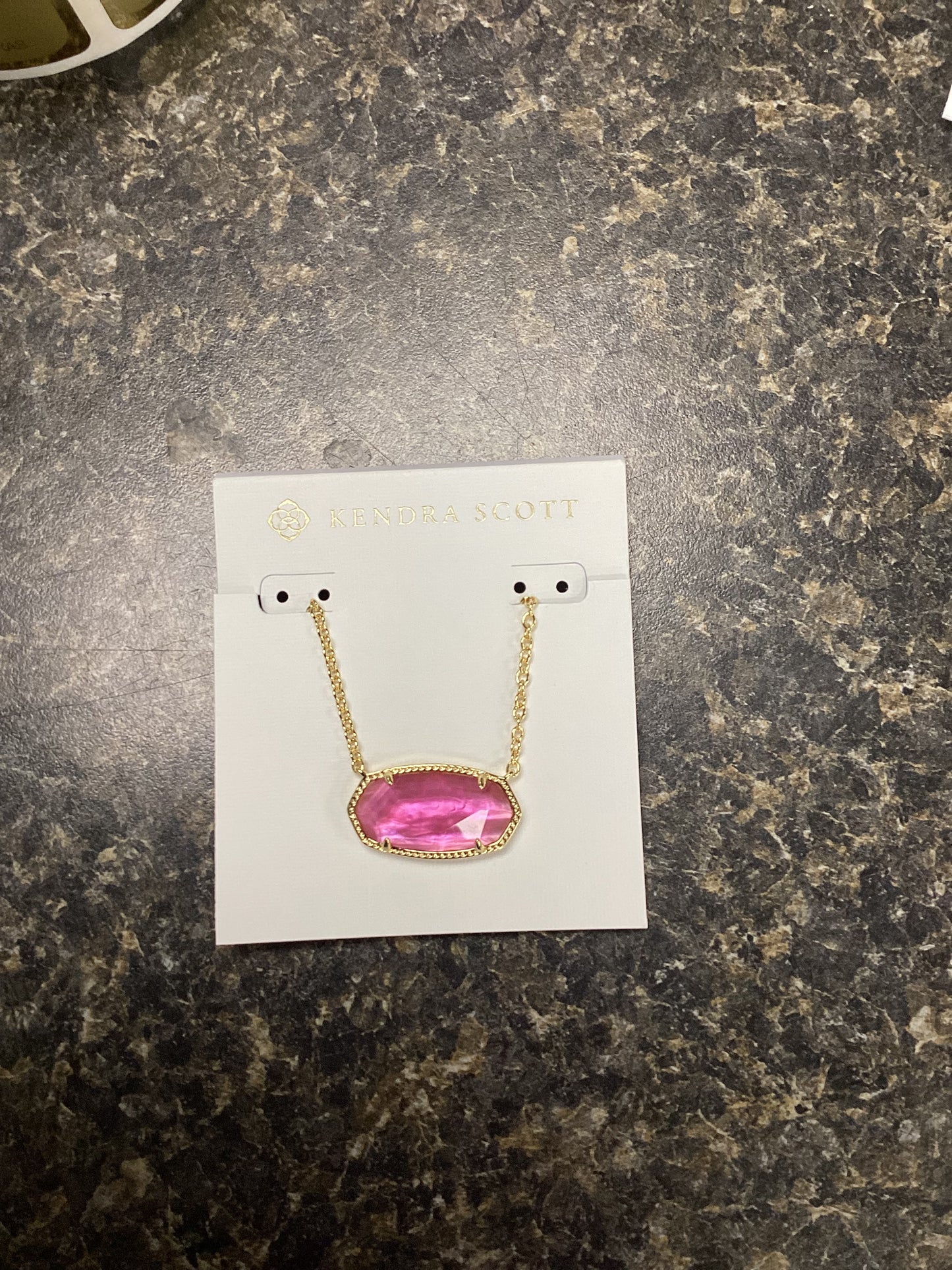 Elisa gold azalea illusion statement pendant necklace