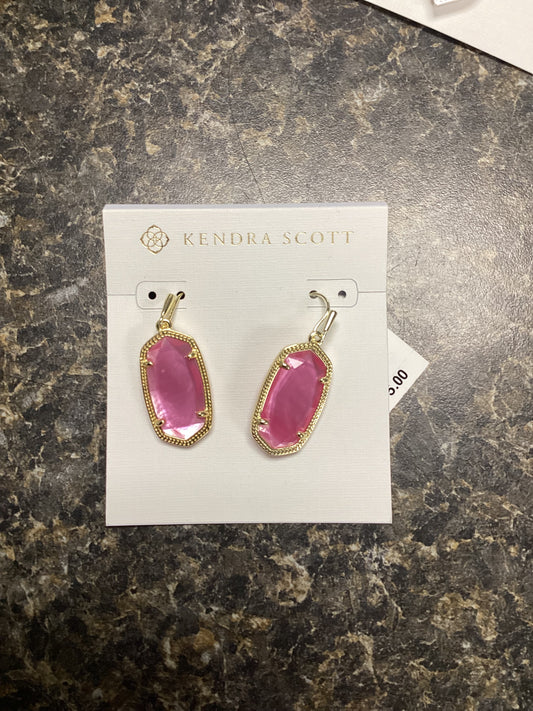 Dani gold azalea illusion earrings