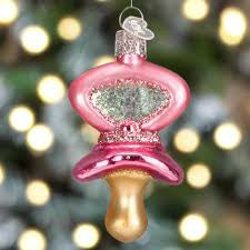 Pink Pacifier Ornament