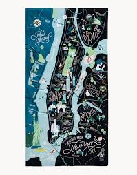 New York City Beach Towel