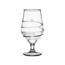 Amalia acrylic goblet clear