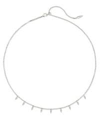 Addison Silver Choker necklace