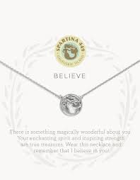 Believe Mermaid silver SLV neck