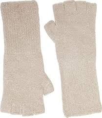 Cozy Chic Lite Fingerless Gloves Stone
