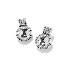 Meridian Aurora crystal post earrings