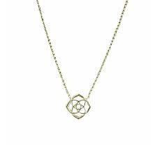 Decklyn gold metal necklace