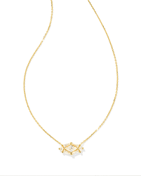Lindy Rae Elisa Gold Crystal Necklace