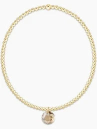 Classic Gold 2mm Bracelet Reflection Small Charm November