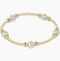 Purpose Pearl 6mm Bead Bracelet - Dignity