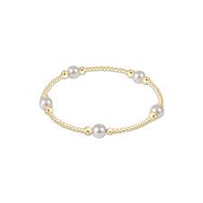 Purpose Pearl Gold 6mm Beaded Bracelet