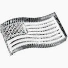 American Flag crystal paperweight