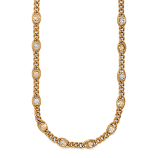 Trust Life gold necklace