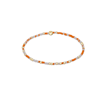 Gameday Hope Unwritten Bracelet - Orange White