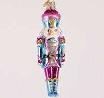Pastel Nutcracker Ornament