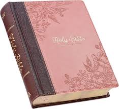 Bible KJV The Note-Taking Bible Hardcover Pink and Brown