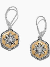 Mosaic Nova Leverback Earrings