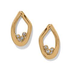 Cascade Lumina Gold Post Earrings
