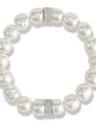 Meridian Pearl stretch bracelet