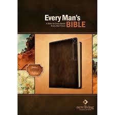 NLT Every Man's Bible A Bible for Every Battle Every Man Faces Deluxe Explorer Edition