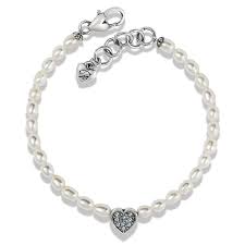 Meridian Zenith heart pearl bracelet