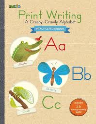 Print Writing A Creepy-Crawly Alphabet